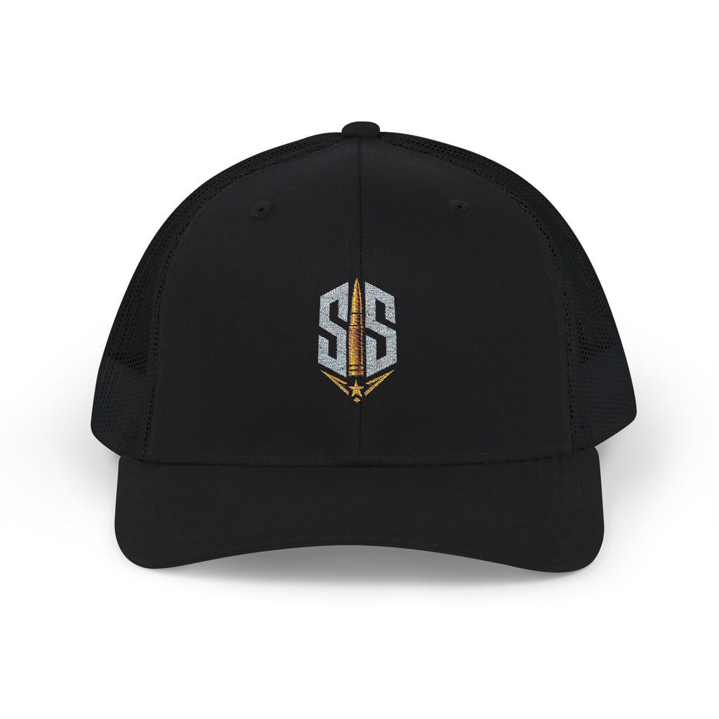 Trucker Cap — Embroidered SS Shield Logo Snapback