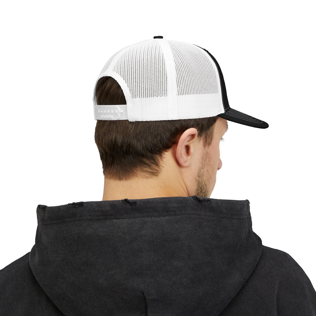 Trucker Cap — Embroidered SS Shield Logo Snapback