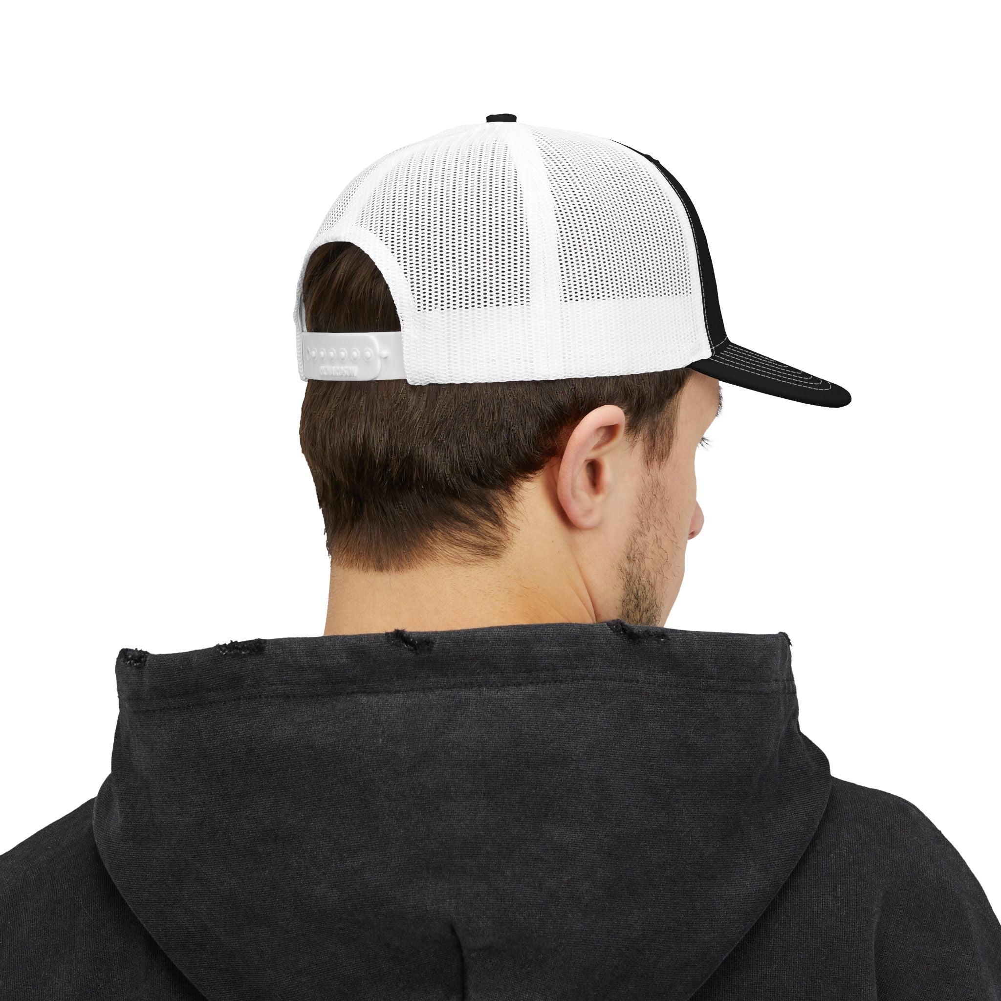 Trucker Cap — Embroidered SS Shield Logo Snapback